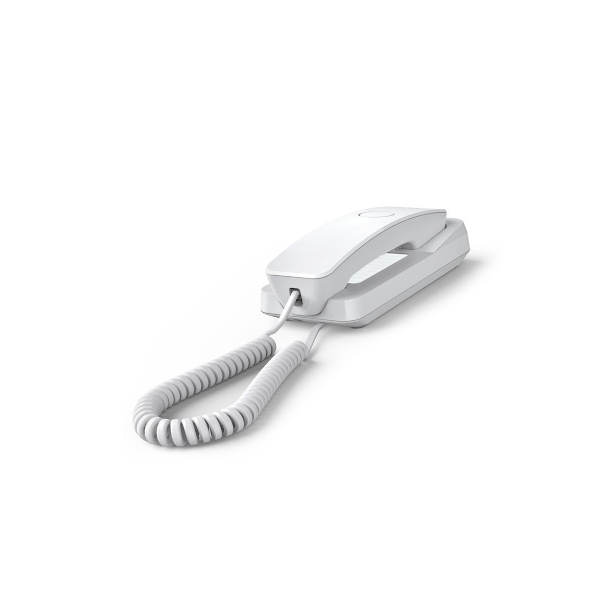 GIGASET DESK 200 (BIANCO) - TELEFONO CORDED - COMPATIBILE CENTRALINI TELEFONICI E APPARECCHI ACUSTICI