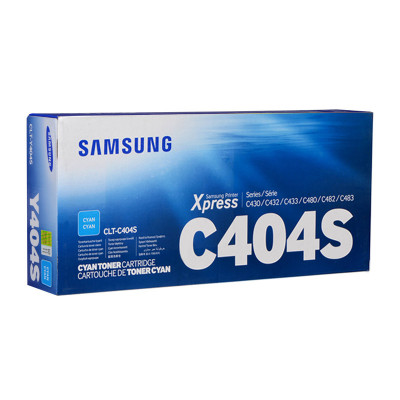 SAMSUNG CLT-C404S CIANO - TONER ORIGINALE