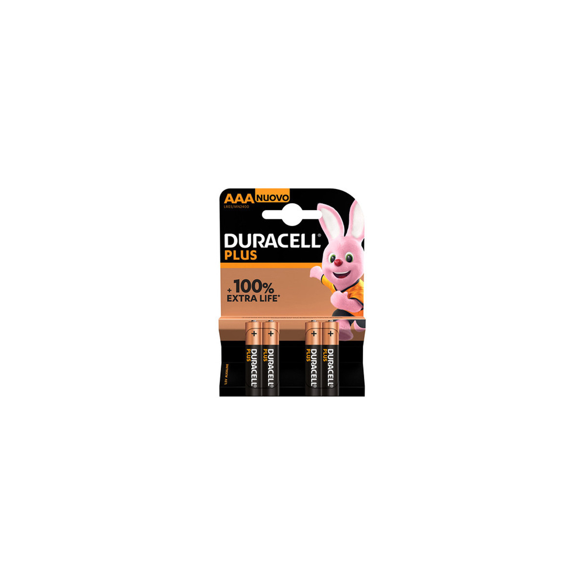 BLISTER 4 MINISTILO DURACELL PLUS LR03MN2400