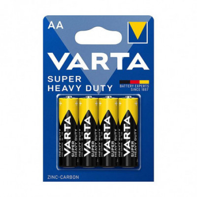 VARTA R04 BLISTER 4 BATTERIE AA ZINCO-CARBONE