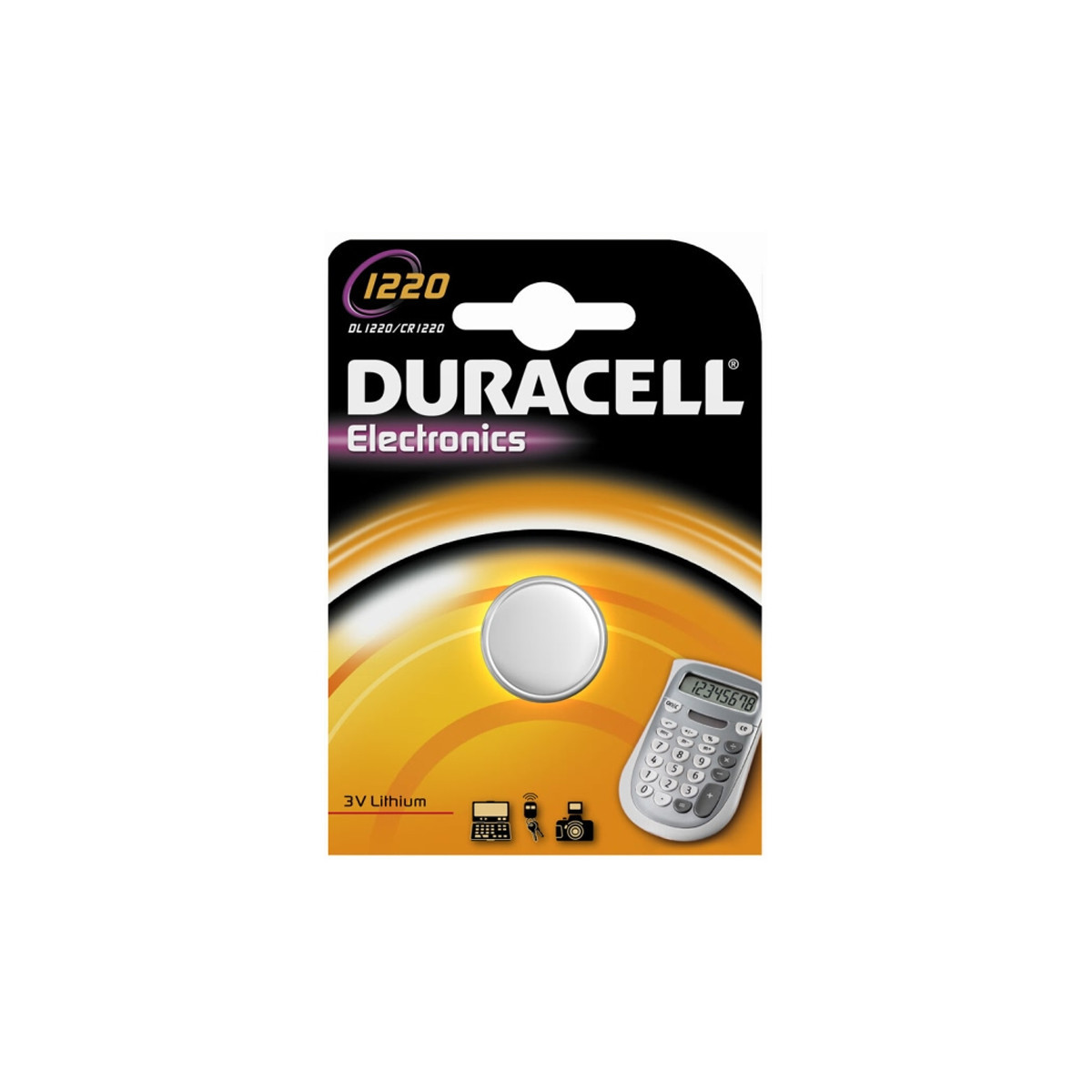 DURACELL CR1220 BLISTER 1 BATTERIA