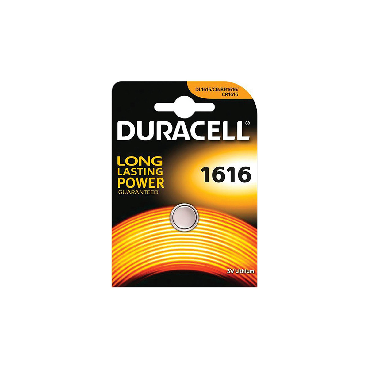 DURACELL CR1616 BLISTER 1 BATTERIA