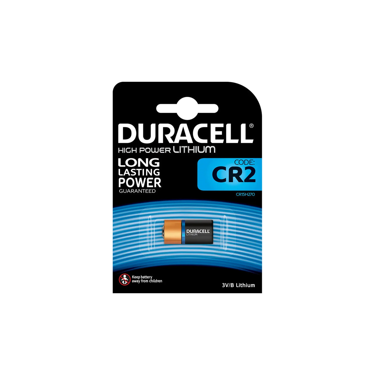 DURACELL CR2 BLISTER 1 BATTERIA