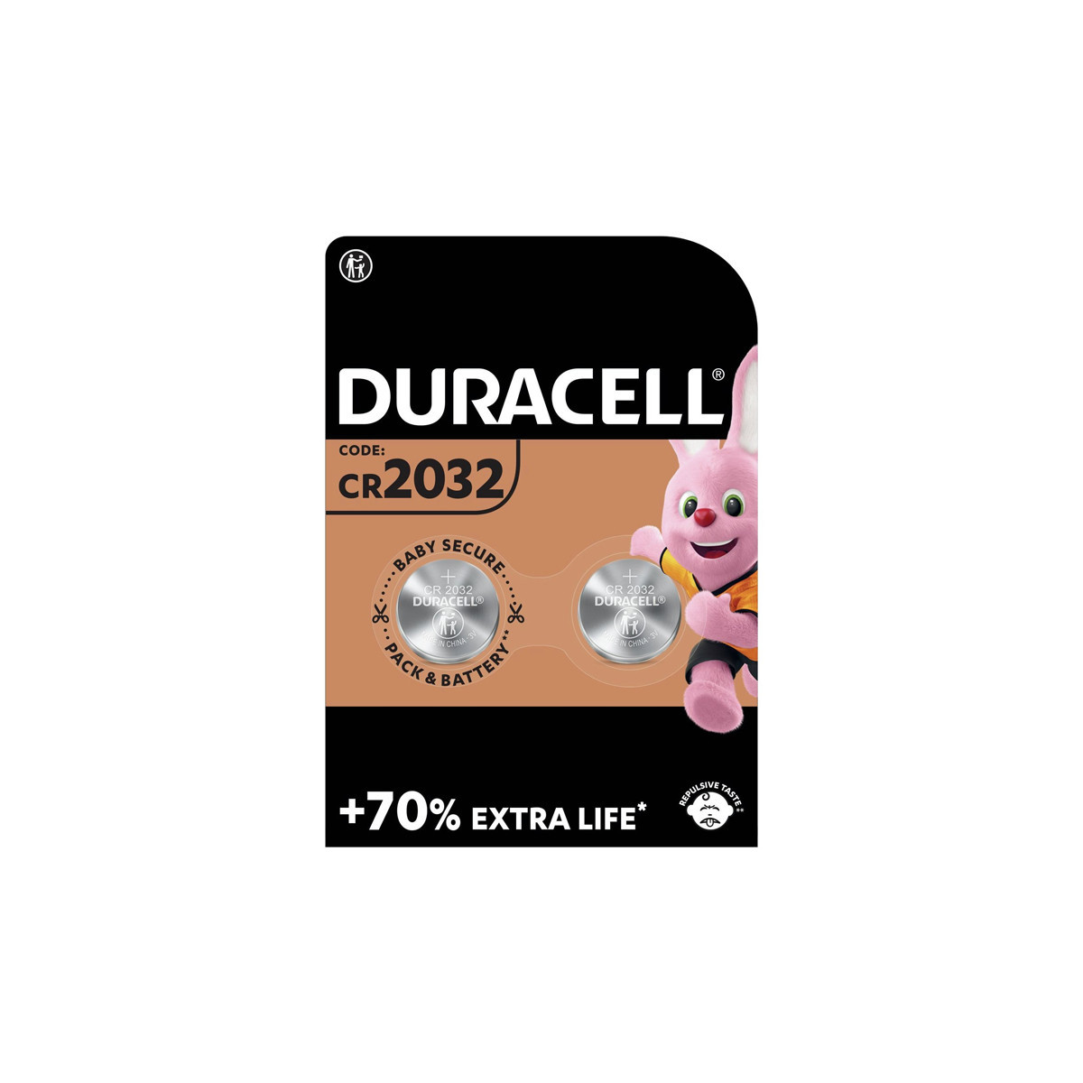 DURACELL CR2032 BLISTER 2 BATTERIE