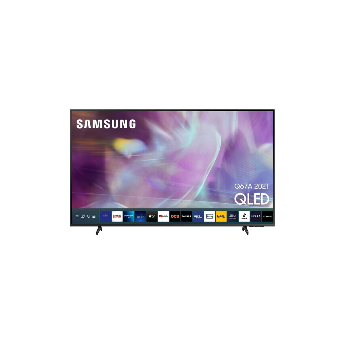 SAMSUNG QE55Q67AAU - 55 SMART TV QLED 4K - 3000 PQI - BLACK - GARANZIA EUROPA