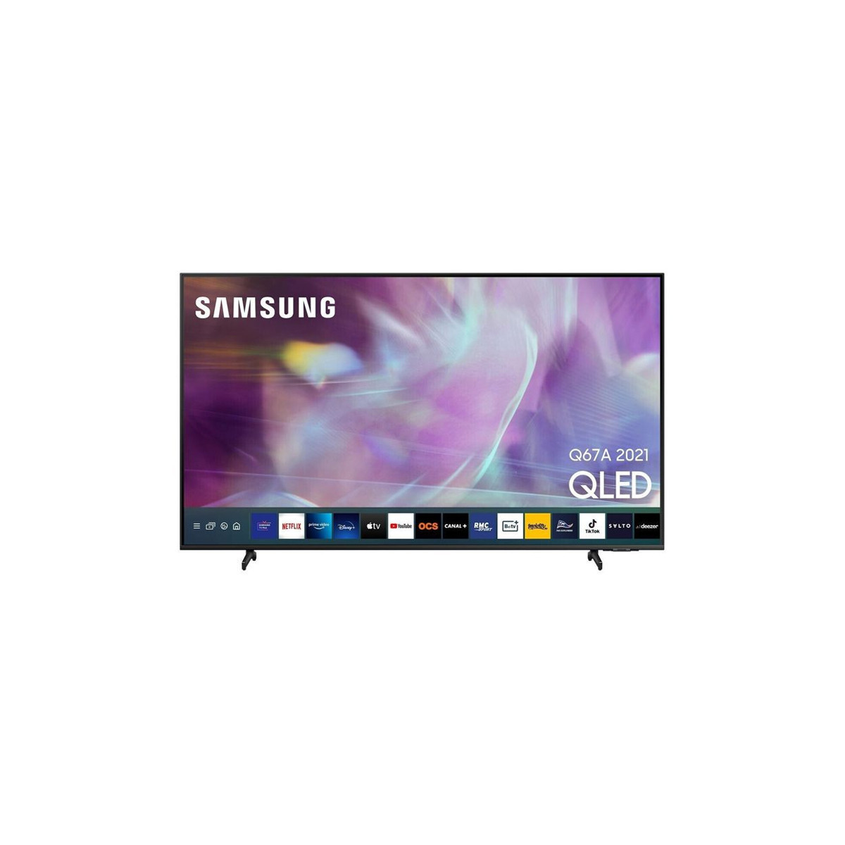 SAMSUNG QE65Q67 - 65 SMART TV QLED 4K - 3000 PQI - QHDR1500 - BLACK - EU