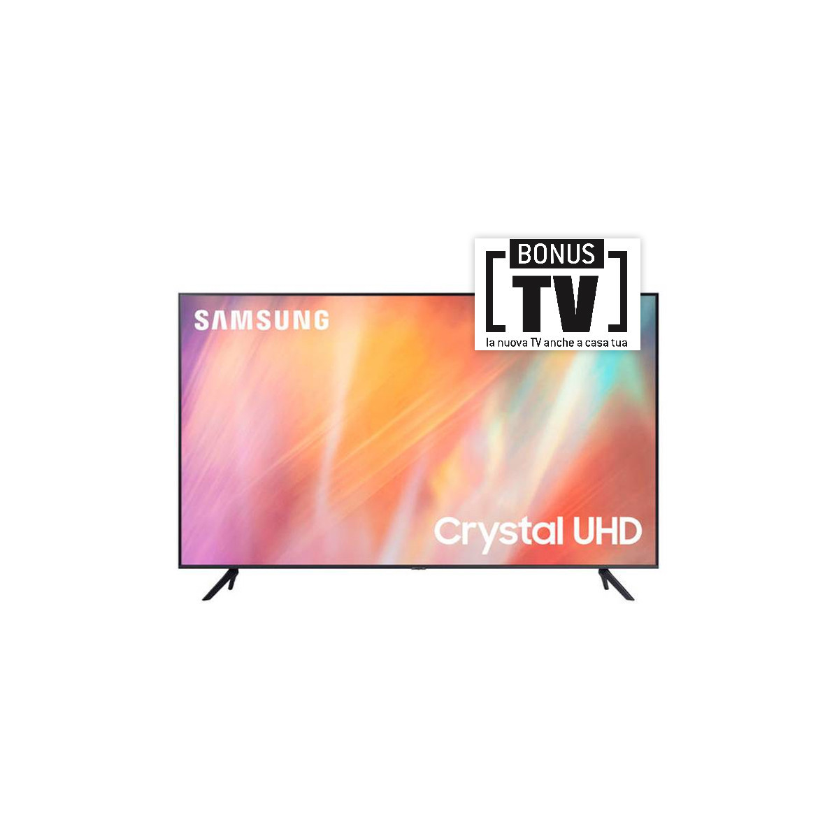 SAMSUNG UE43AU7170 - 43 SMART TV LED 4K - BLACK - IT