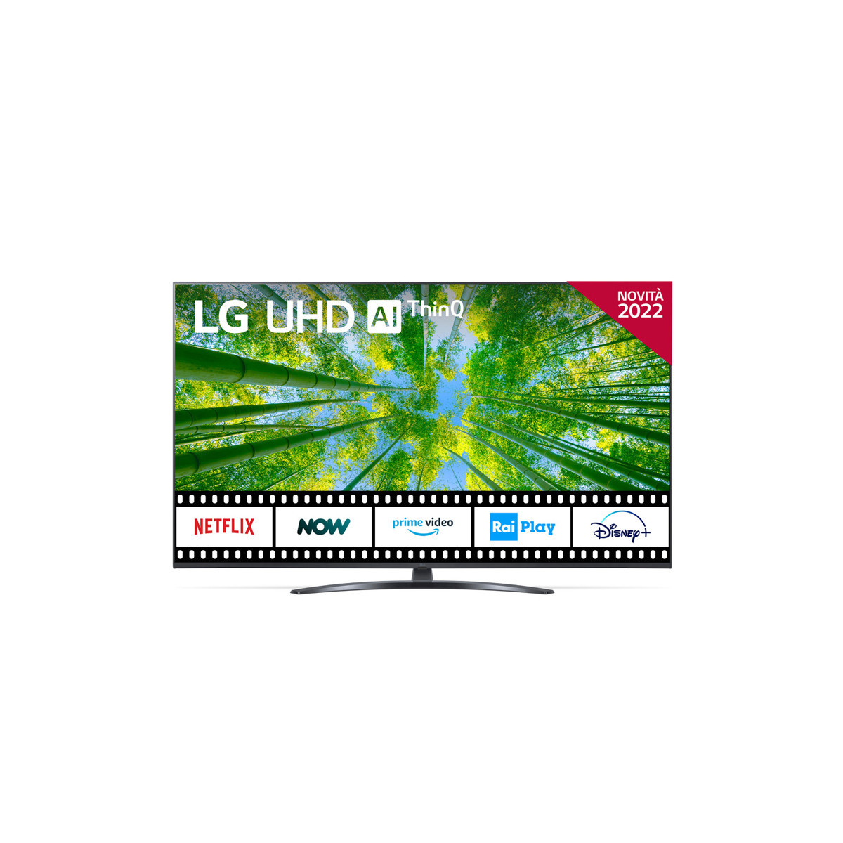 LG 70UQ81003LB - 70 SMART TV LED 4K - BLACK - EU