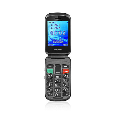 BRONDI AMICO FEDELE (NERO) - TELEFONO CELLULARE SENIOR