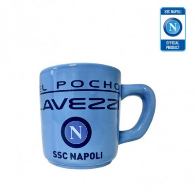 NAPOLI MC-12-NP - TAZZA IN CERAMICA CON STAMPA LAVEZZI