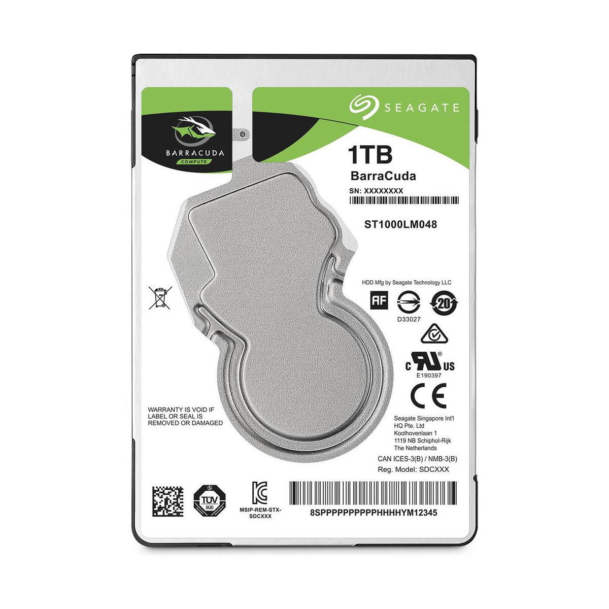 SEAGATE BARRACUDA HDD 1TB (ST1000LM048) - HARD DISK INTERNO - 2.5 - SATA 2