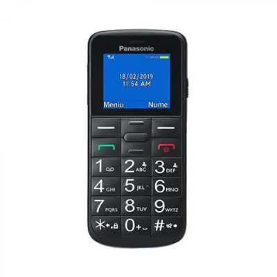 PANASONIC KX-TU110 (NERO) - TELEFONO CELLULARE - TASTI GRANDI - RESISTENTE AGLI URTI - TASTO SOS - TORCIA LED - ITALIA