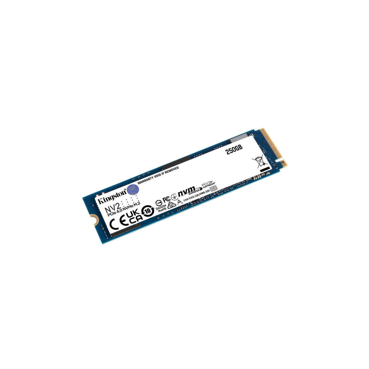 KINGSTON NV2 - 250GB SSD PCIe 4.0 NVMe M.2 - INTERNO