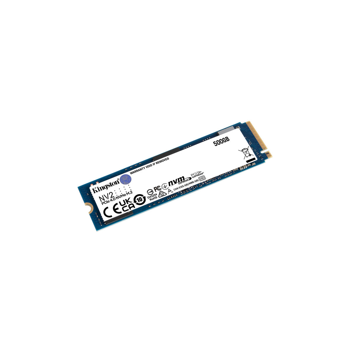 KINGSTON NV2 - 500GB SSD PCIe 4.0 NVMe M.2 - INTERNO