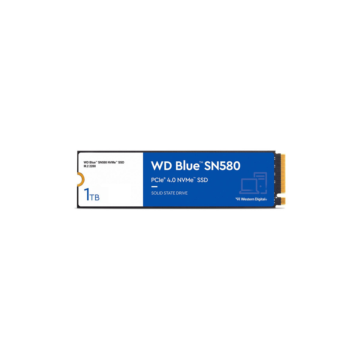 WESTERN DIGITAL WD BLUE SN580 (WDS100T3B0E ) - NVME SSD M.2 1TB