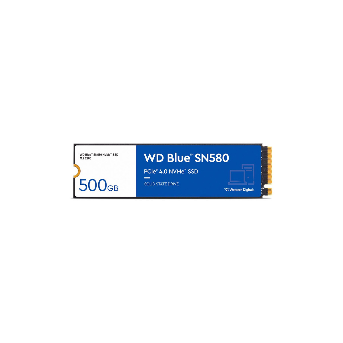 WESTERN DIGITAL WD BLUE SN580 (WDS500G3B0E) - NVME SSD M.2 500GB