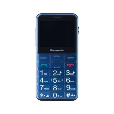 PANASONIC KX-TU150 (BLUE) - TELEFONO CELLULARE - TASTI GRANDI - COMPATIBILE CON APPARECCHI ACUSTICI -  ITALIA