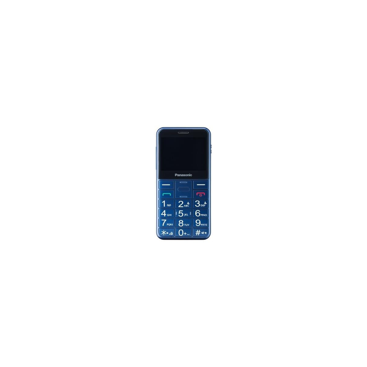 PANASONIC KX-TU150 (BLUE) - TELEFONO CELLULARE - TASTI GRANDI - COMPATIBILE CON APPARECCHI ACUSTICI -  ITALIA