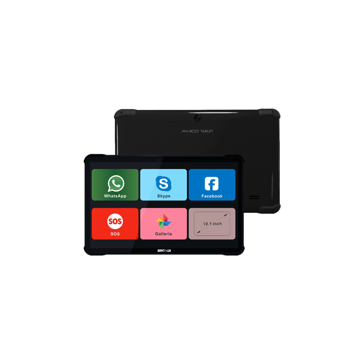 BRONDI AMICO TABLET (NERO) - TABLET 3G + WI-FI