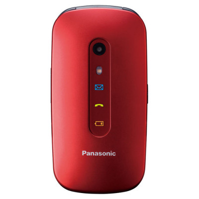 PANASONIC KX-TU456 (ROSSO) - TELEFONO CELLULARE CLAMSHELL - ITALIA