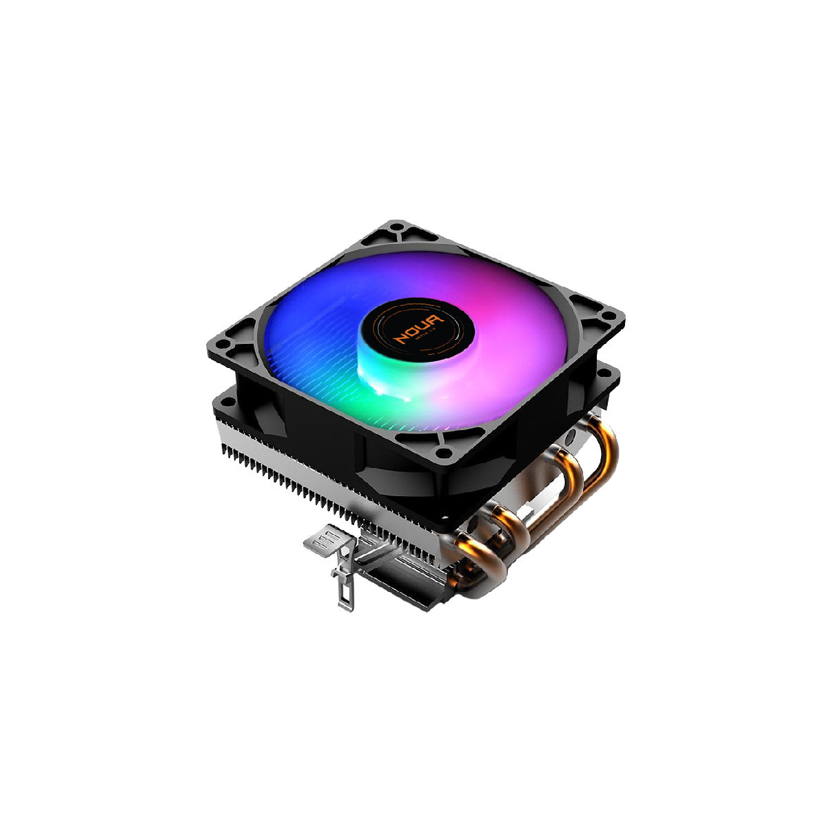 DISSIPATORE NOUA HAKU Low Profile 280W 4 Heatpipe 1*Fan 90mm Rgb Rainbow Auto Intel  e  AMD