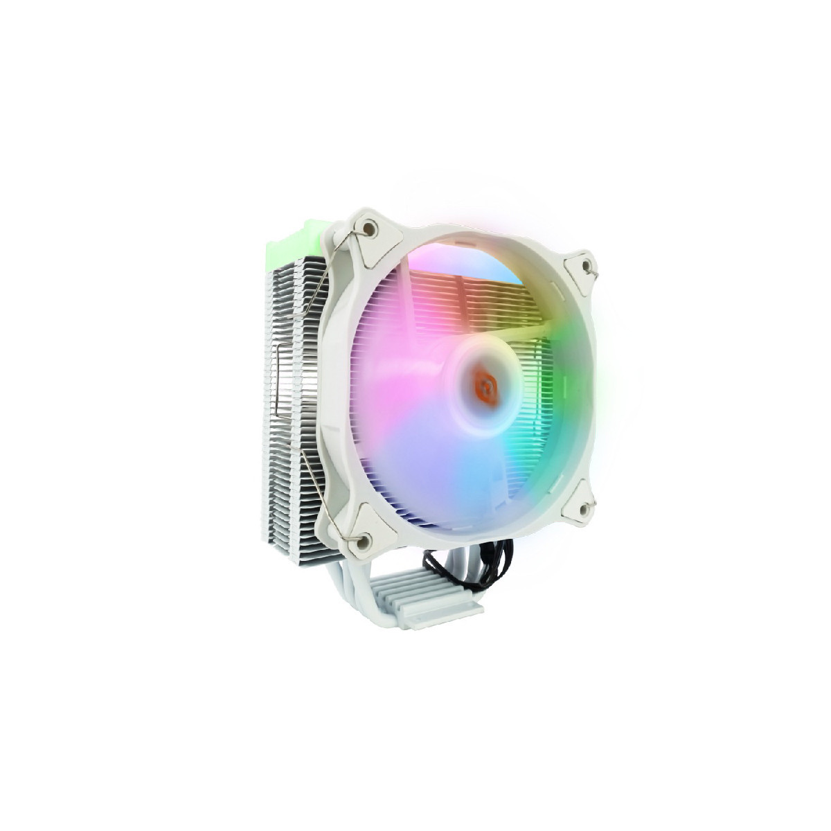 DISSIPATORE NOUA NUMB WHITE ARGB 120W Tower 4 Heatpipes 1*Fan PWM 120mm Add 5V Intel  e  AMD