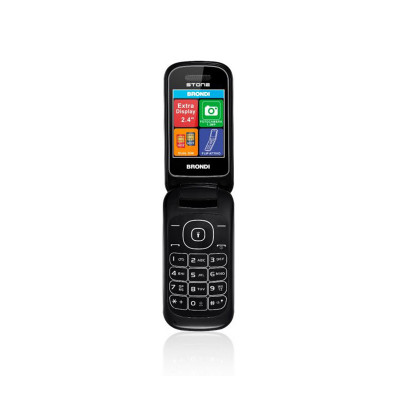 BRONDI STONE (NERO) - TELEFONO CELLULARE SENIOR