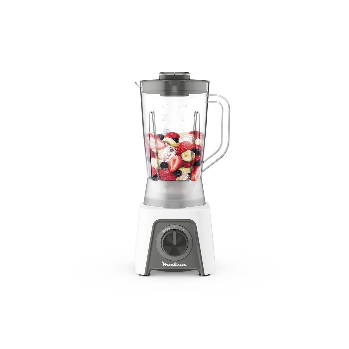 MOULINEX BLENDEO PLUS (LM2C0110) - FRULLATORE - 15L - 2 VELOCITA'' + PULSE + TRITAGHIACCIO - 450W