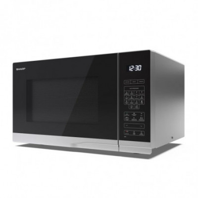 SHARP YC-PC322AE-S - FORNO A MICROONDE 32LT - 1000W - CONTROLLO DIGITALE - GRILL - 11 LIVELLI DI POTENZA - BLACK/SILVER