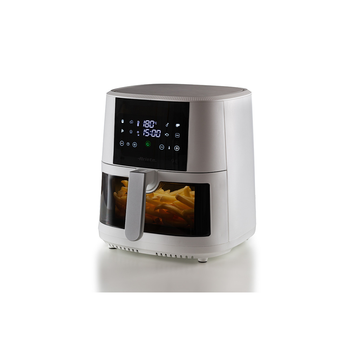 ARIETE AIRY FRYER BIANCO (4630/00) - FRIGGITRICE AD ARIA - 9L - TOUCH CONTROL - TIMER 60 MIN - 1500W