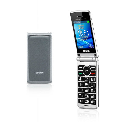 BRONDI AMICO SINCERO (GRIGIO) - TELEFONO CELLULARE SENIOR