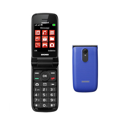 BRONDI MAGNUM 4 (BLU) - TELEFONO CELLULARE SENIOR