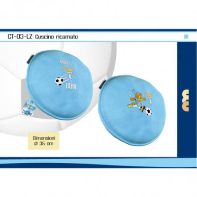 CT03LZ LAZIO CUSCINO TONDO PELUCHE