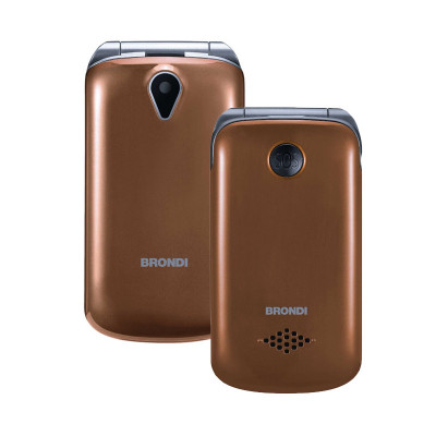 BRONDI AMICO MIO 4G (BRONZO) - TELEFONO CELLULARE SENIOR