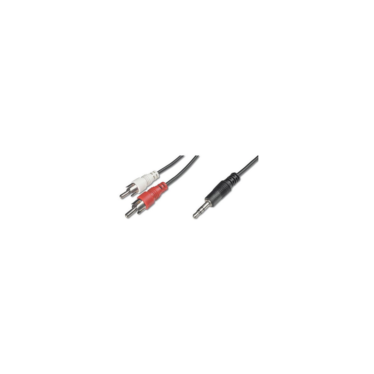 CAVO STEREO 1 CONNETTORE 3.5MM - 2 CONNETTORI RCA MASCHIO 1.5MT