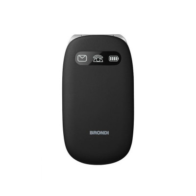 BRONDI AMICO COMFORT (NERO RUBBER) - TELEFONO CELLULARE SENIOR