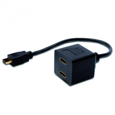 CAVO SPLITTER HDMI 1M-2F 20CM