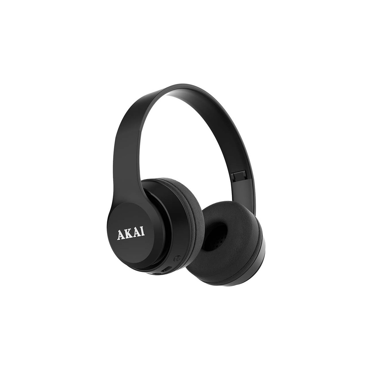 AKAI BTH04A - CUFFIA OVER-EAR WIRELESS BLUETOOTH - DESIGN PIEGHEVOLE - MICROFONO INTEGRATO