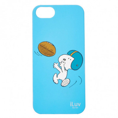 COVER ILUV SNOOPY BLU ICA7H383BLU PER IPHONE 5 - 5S - SE