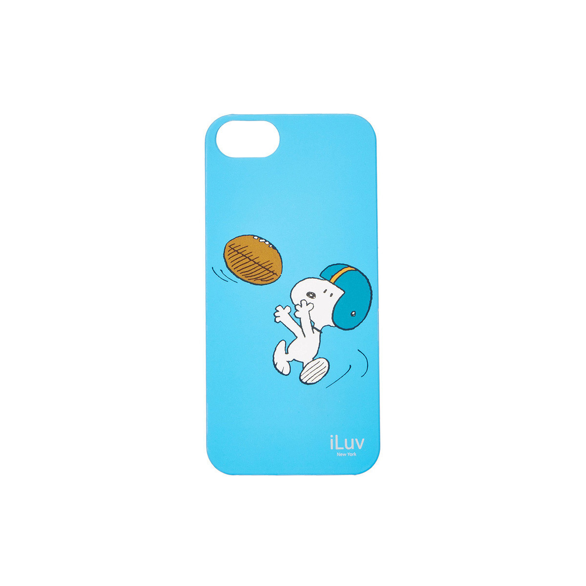 COVER ILUV SNOOPY BLU ICA7H383BLU PER IPHONE 5 - 5S - SE