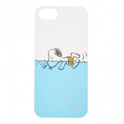 COVER ILUV SNOOPY WHITE ICA7H383WHT PER IPHONE 5 - 5S - SE