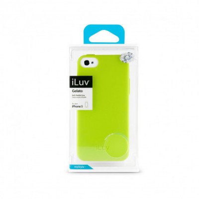 COVER ILUV GELATO GREEN ICA7T306GRN PER IPHONE 5 - 5S - SE