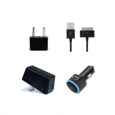 KIT TRAVEL + CAR CHARGER ILUV IAD564VDE 10.5 WATT