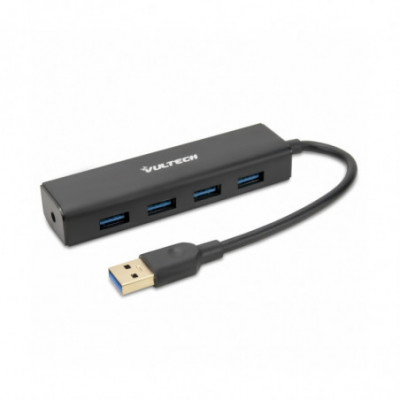 VULTECH HU-04USB3 - HUB 4 PORTE USB 3.0 - 5 GBPS