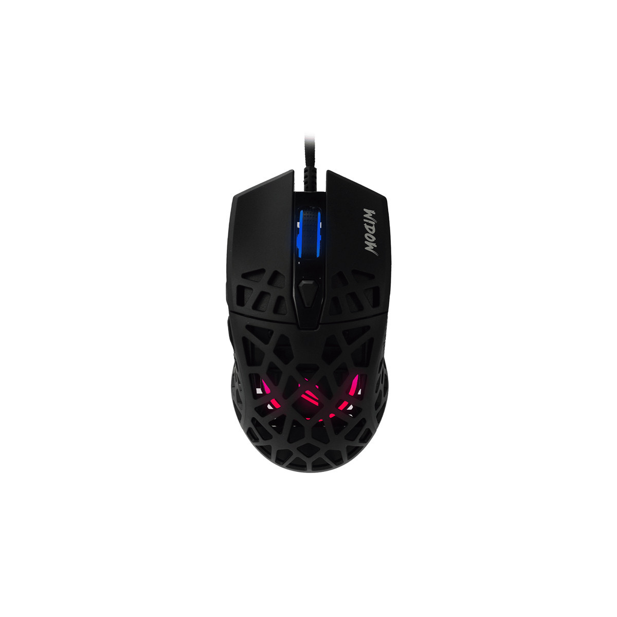 NOUA WIDOW - MOUSE GAMING CORDED - ILLUMINAZIONE LED RGB - 7 TASTI - REGOLAZIONE DPI PIXART 6 LIVELLI