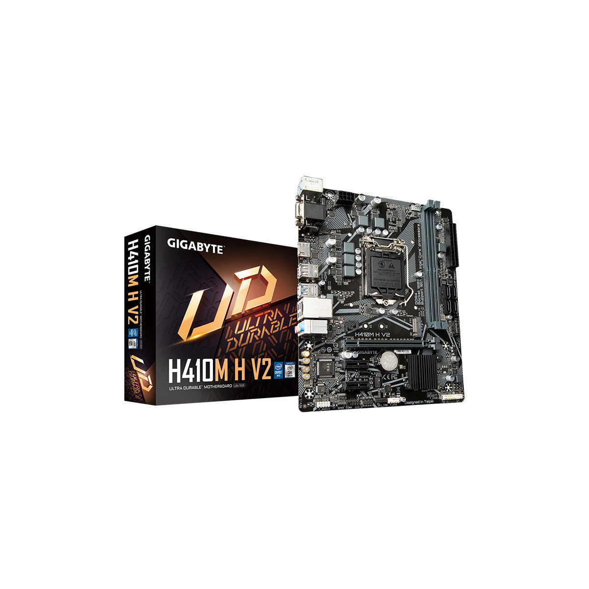 GIGABYTE H410M-H V2 - MAINBOARD MICRO ATX - DDR4 - SOCKET 1200 - HDMI + VGA