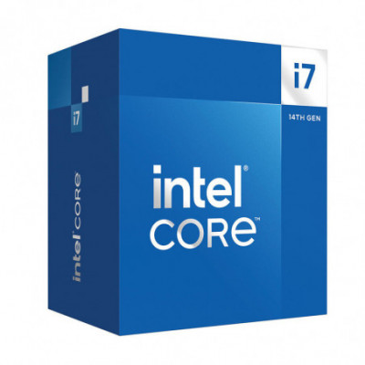 INTEL CORE i7-14700F RAPTOR LAKE - CPU BOX - NO-VGA - BASE 2.10 GHZ / TURBO 5.40 GHZ  - CACHE 33 MB - SOCKET 1700