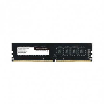 TEAM GROUP DESKTOP RAM 8GB - DDR4 - PC3200 (TED48G3200C2201)