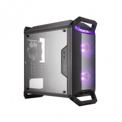 COOLER MASTER MASTERBOX Q300P - CASE MINI TOWER - 2USB3Audio I e O1x 2.5/2x 3.52x 120mm RGB Front Fans 120mm Rear FanRadiator Su