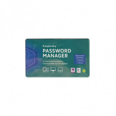 KASPERSKY PASSWORD MANAGER 1 ANNO 1 UTENTE KL1956TOAFS